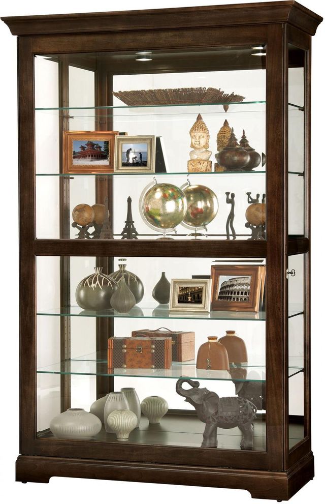 Howard Miller® Kane III Espresso Curio Cabinet