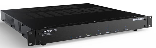 AudioControl® The Director® Model D2800 8 Channel High-Power Network DSP Amplifier
