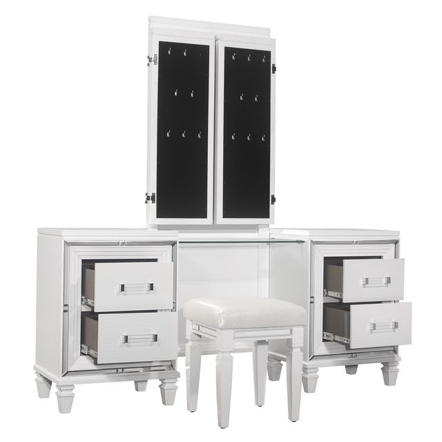 Homelegance Tamsin White Metallic Vanity