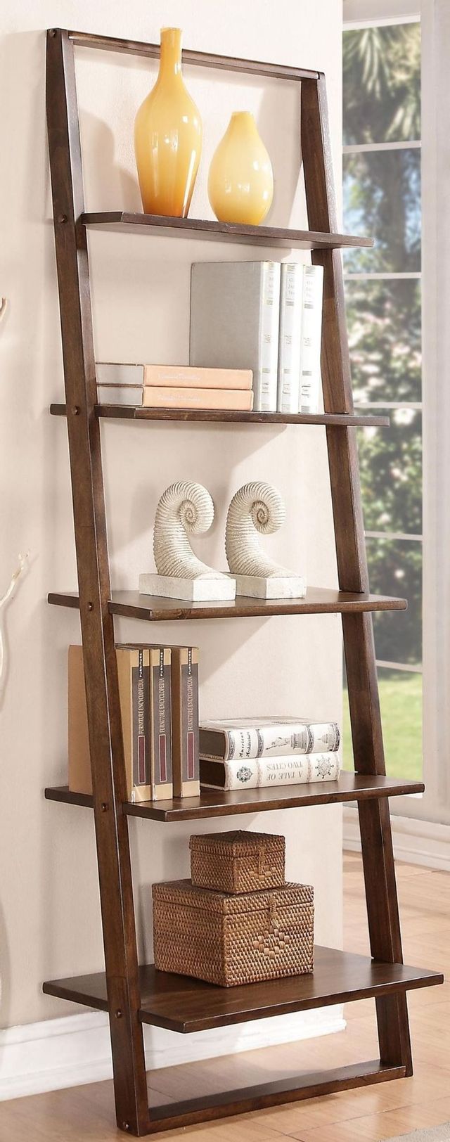 Riverside Furniture Lean Living Leaning Bookcase-1