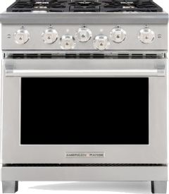 American Range Cuisine Iconica 30" Stainless Steel Pro Style Dual Fuel Range