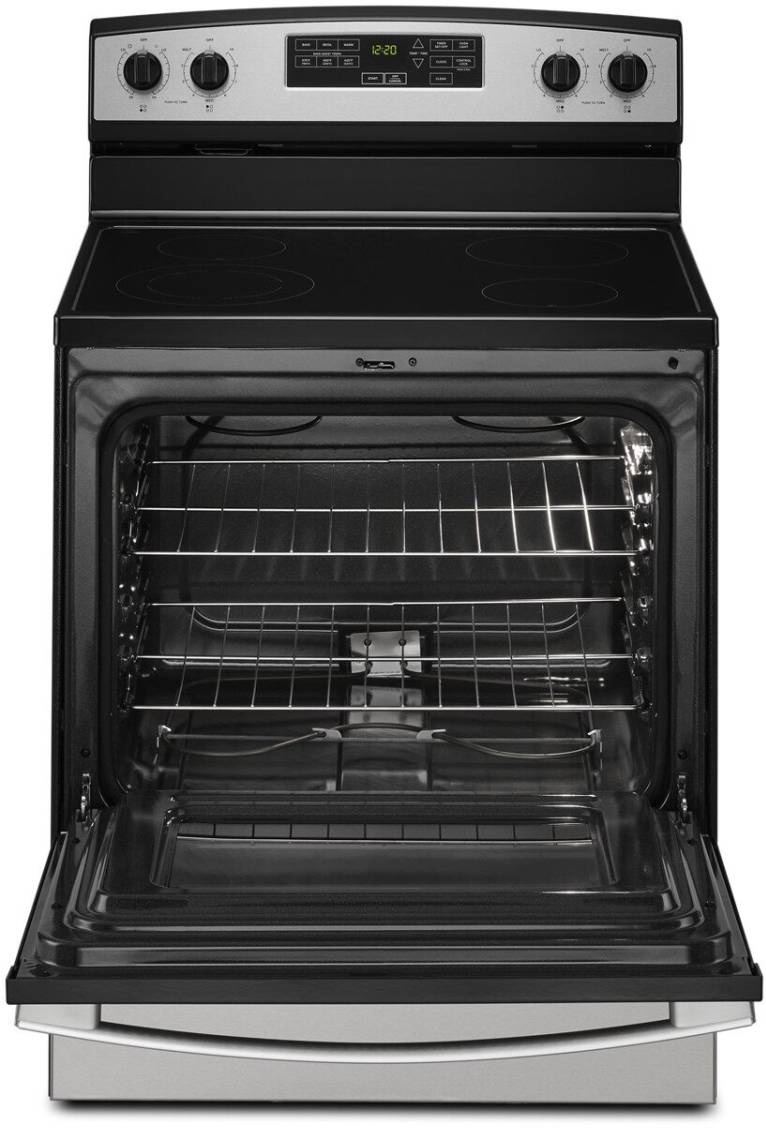 Amana® 30" Stainless Steel Freestanding Electric Range | Macdonald's ...