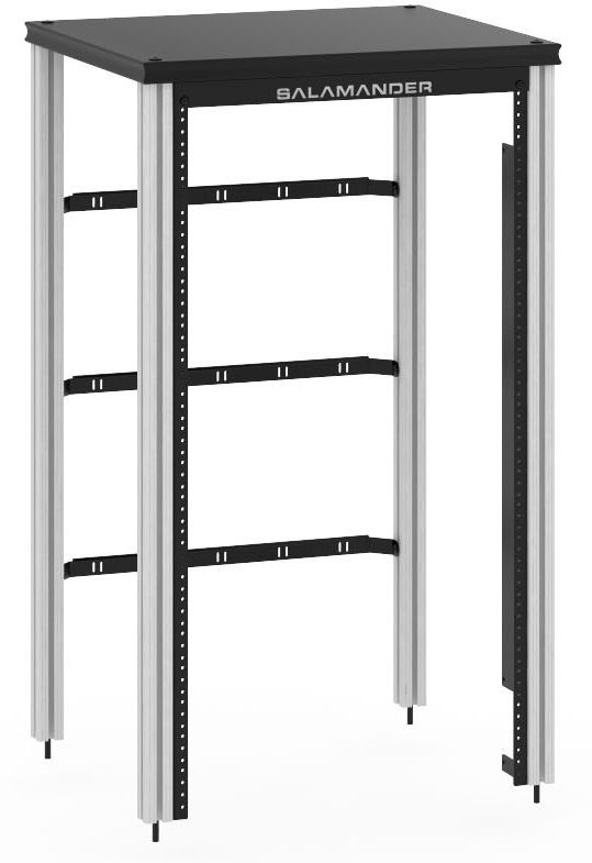 Salamander Designs® Synergy Black/Aluminum Single 40 Extension Rack Mount