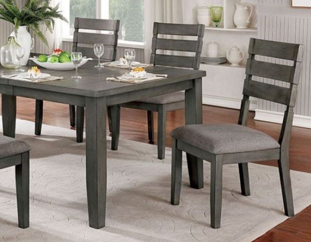 Furniture of America® Viana 7-Piece Gray Dining Table Set | Monte Carlo ...