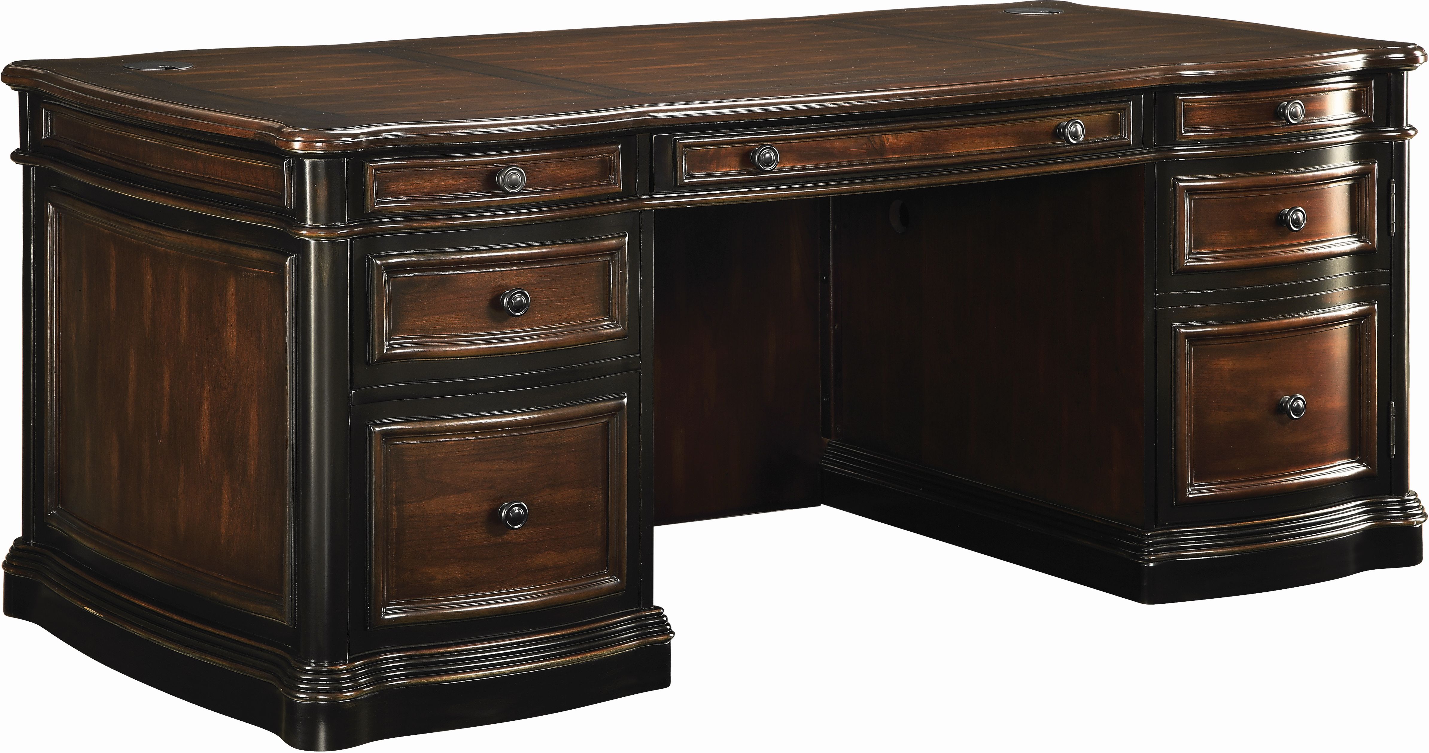 brusali brown desk