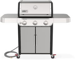 Weber® Genesis S-315 Stainless Steel Freestanding Natural Gas Grill