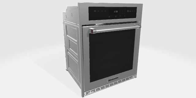 KitchenAid® 24" Stainless Steel Electric Built In Single Oven 5