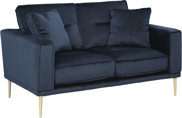Signature Design by Ashley® Macleary Navy Loveseat 0
