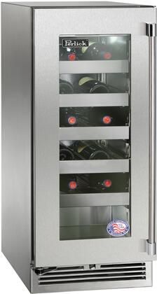 Perlick® Signature Series 2.8 Cu. Ft. Stainless Steel Frame Outdoor Wine Cooler-HP15WO-4-3L