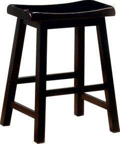 Coaster® Transitional Black 24" Counter Height Stool