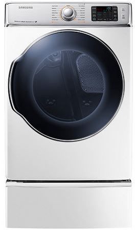 Samsung 9100 Series Front Load Electric Dryer-White