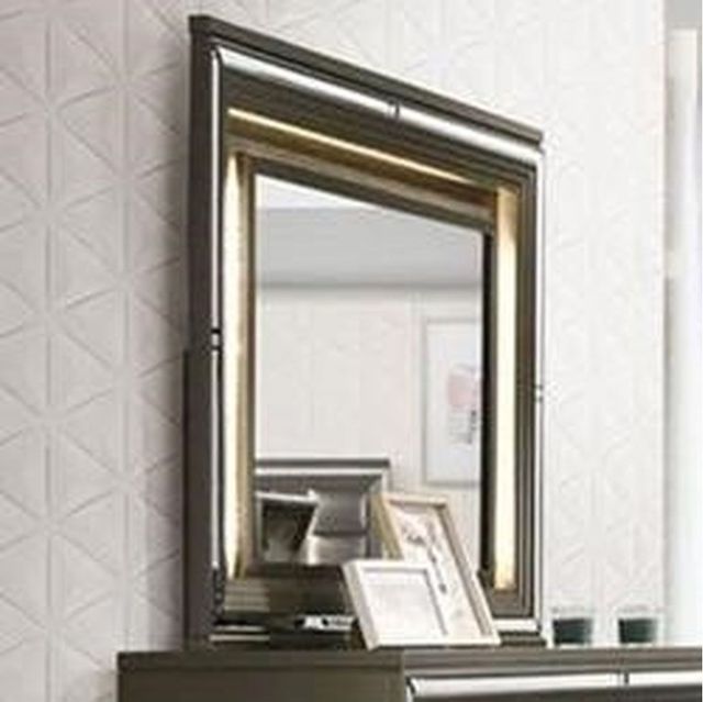 Elements International Twenty Nine Copper Dresser Mirror-1