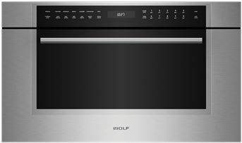 Wolf® M Series Transitional 30" Stainless Steel Electric Speed Oven-0
