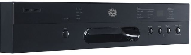 GE® 24" Black Built In Dishwasher 3