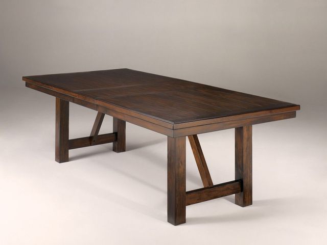 Signature Design by Ashley® Holloway Reddish Brown Dining Room Table