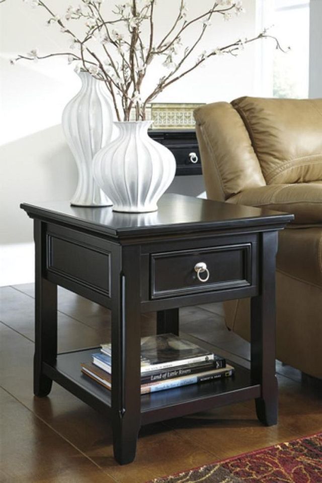 Signature Design by Ashley® Greensburg Black End Table 1