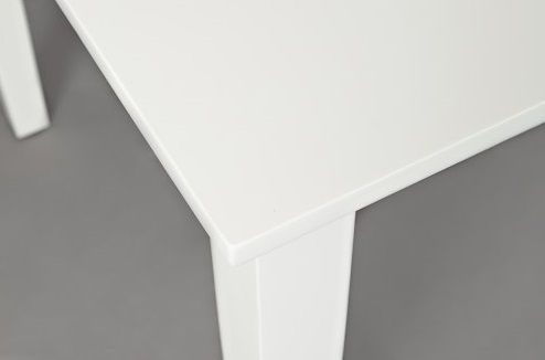 Jofran Inc. Simplicity White Rectangle Dining Table 3