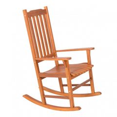 Furniture of America®™ Moose Natural Outdoor Rocking Chair