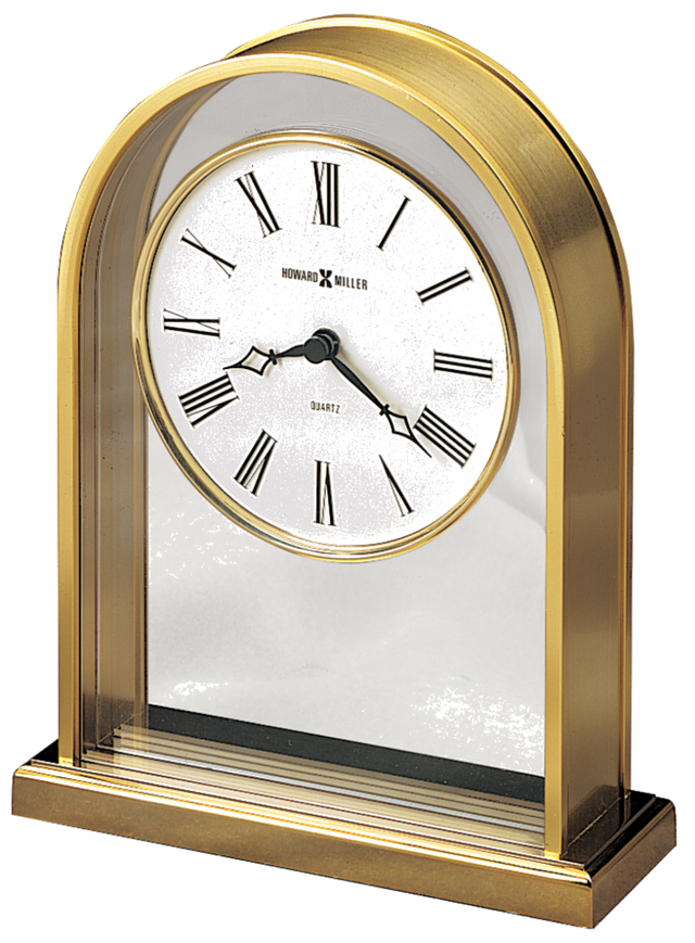Howard Miller® Reminisce Brass Tabletop Clock