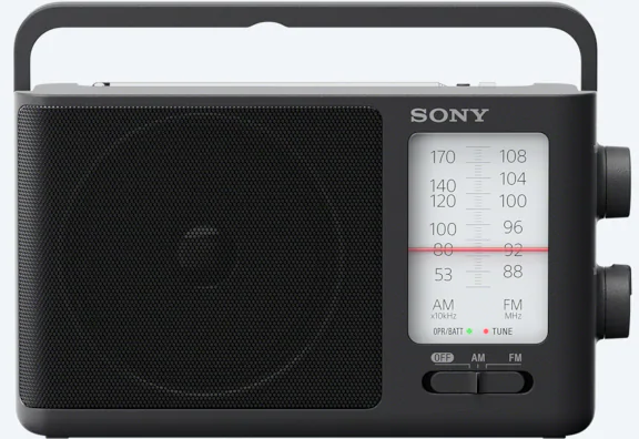 Sony® Analog Tuning Portable FM/AM Radio 2