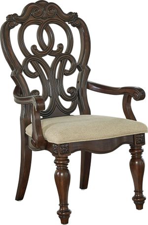 Steve Silver Co.® Royale Brown Pecan Arm Chair