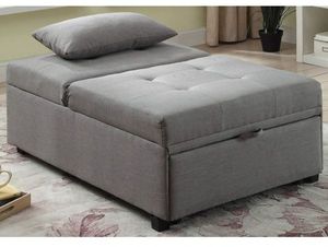 Furniture of America® Oona Gray Futon Sofa