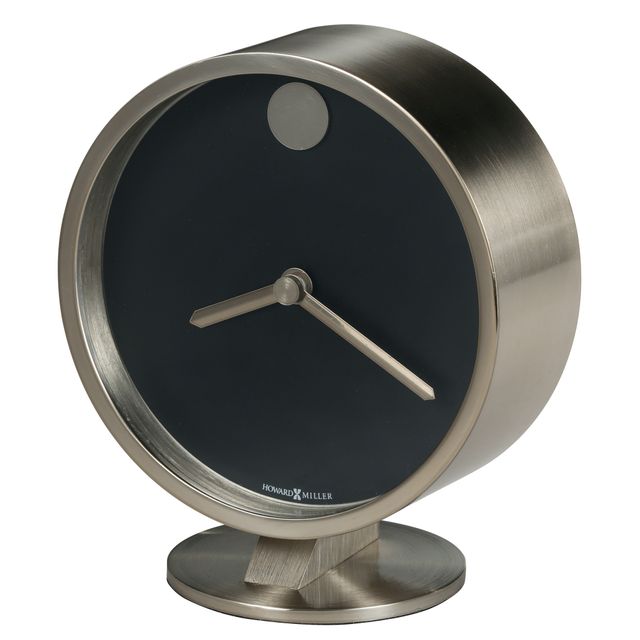 Howard Miller® Aurora Nickle Table Clock