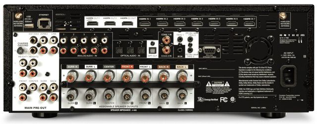 Anthem® MRX 740 Performance Black 11.2 Channel A/V Receiver 2