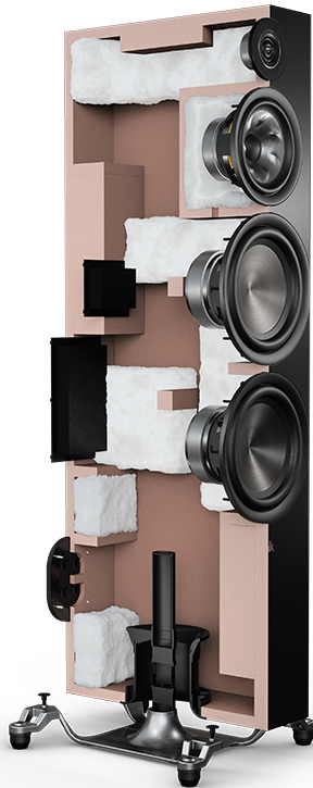 Polk® Audio Reserve™ Walnut Floor Standing Speaker 1