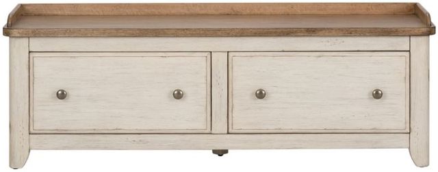 Liberty Furniture Farmhouse Reimagined Storage Hall Bench 0