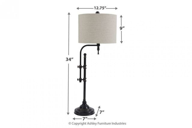 Signature Design by Ashley® Anemoon Black Table Lamp-1