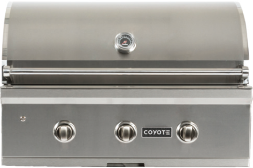 Coyote Outdoor Living C-Series 34” Built In Grill-Stainless Steel-C2C34NG-0