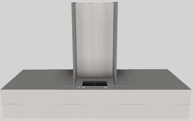 Vent-A-Hood® 54" Stainless Steel Contemporary Wall Mounted Range Hood 5