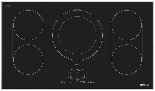 JennAir® 36" Stainless Steel Induction Cooktop 0