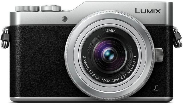 Panasonic® LUMIX GX850 Silver 16MP 4K Mirrorless ILC Camera 0