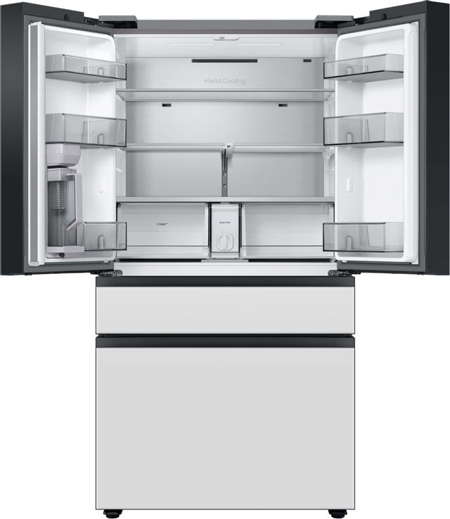 Samsung Bespoke 23 Cu. Ft. Custom Panel Ready French Door Refrigerator with AutoFill Water Pitcher 4