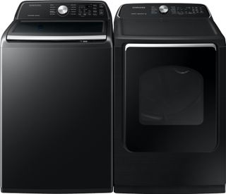 Samsung MISMATCHED Top Load 4.4 cu. ft. High-Efficiency Top Load Washer and 7.4 Cu. Ft. Electric Dryer