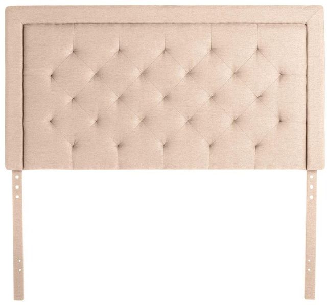 Malouf® Hennessey Oat Queen Headboard Johnson's Furniture & Appliances