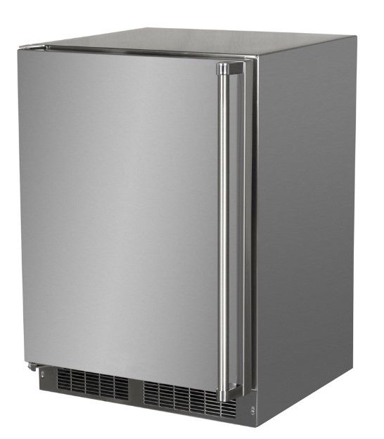 Marvel 5.1 Cu. Ft. Solid Stainless Steel Outdoor Under Counter Refrigerator