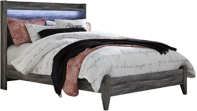 Signature Design by Ashley® Baystorm Gray Queen Panel Bed 0