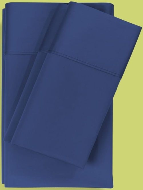 Bedgear® Hyper-Cotton™ Navy Split King Sheet Set 2