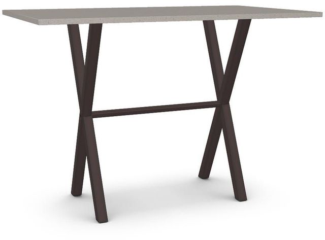 Table rectangulaire hauteur bar en panneau laminé Alex Amisco®