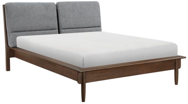 Homelegance® Astrid Walnut Queen Panel Bed | Fischer Furniture | Rapid ...