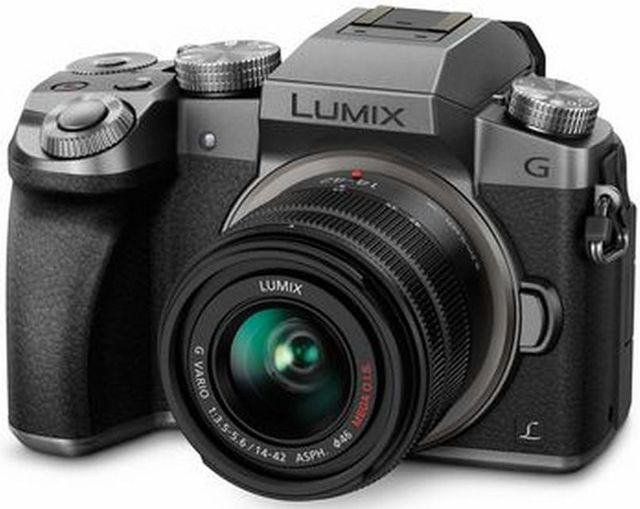 Panasonic® LUMIX G7 Black 16MP 4K Mirrorless Interchangeable Lens Camera Kit 2