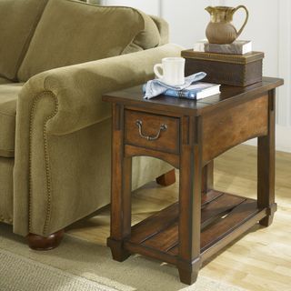 Tacoma Brown Chairside Table
