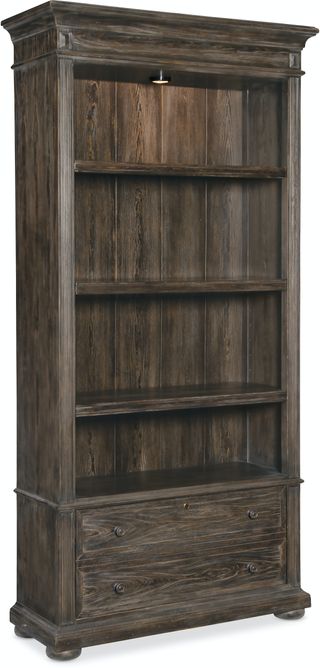 Hooker® Furniture Traditions Maduro Bookcase