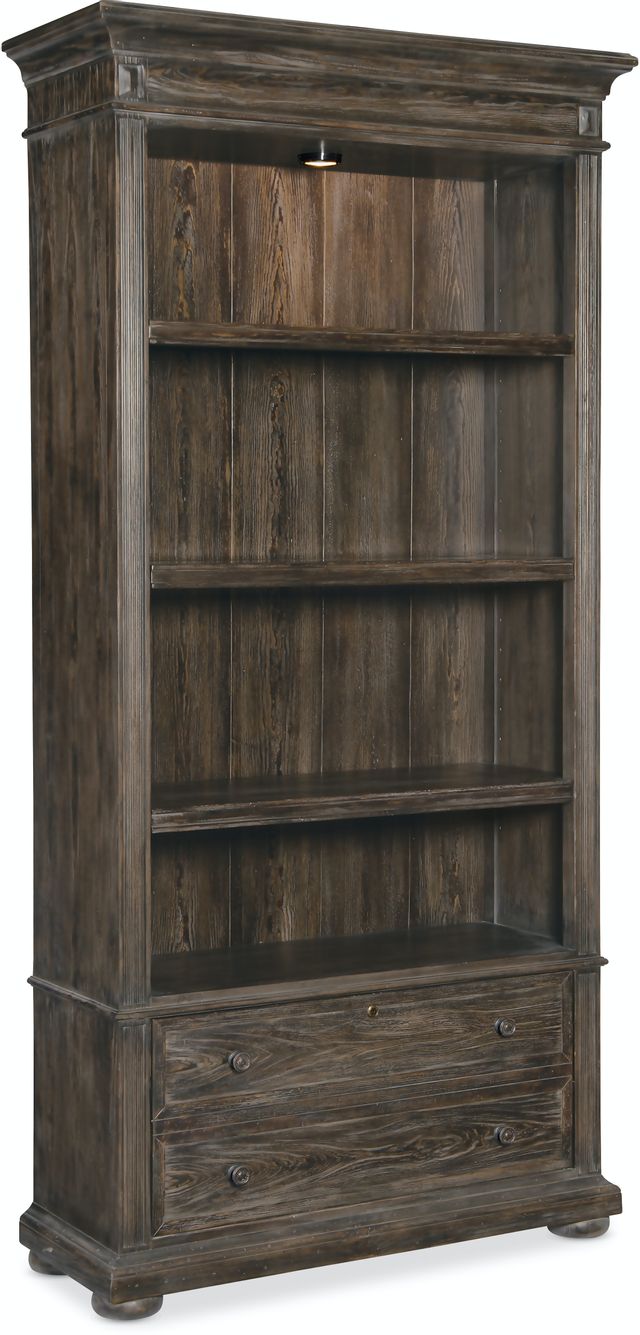 Hooker® Furniture Traditions Maduro Bookcase-0