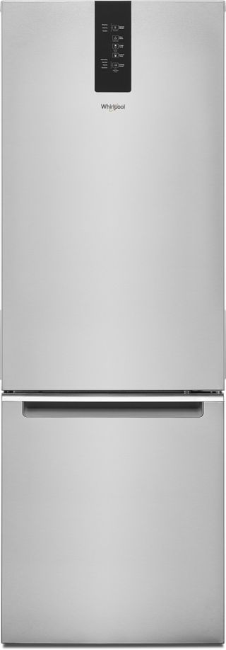 Whirlpool® 12.7 Cu. Ft. Fingerprint-Resistant Stainless Bottom Freezer Refrigerator