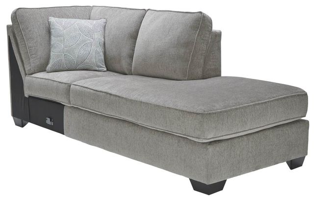 Signature Design by Ashley® Altari 2-Piece Alloy Sleeper Sectional with Chaise 2