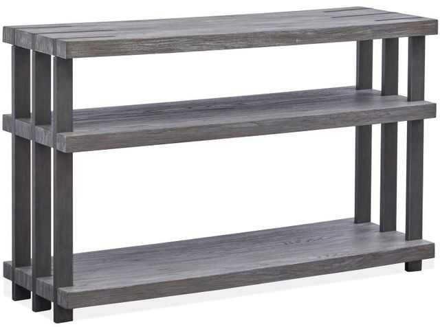 Magnussen Home® Eldridge Weathered Gravel Sofa Table 0
